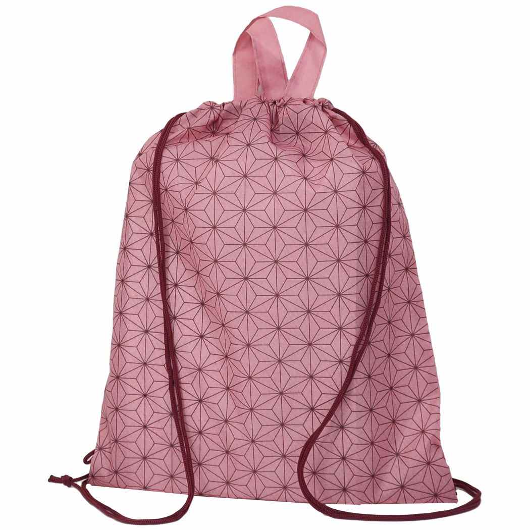 体操服かばん 和柄 ナイロン ナップサック 麻の葉模様 ユニック 新学期準備雑貨 プレゼント 男の子 女の子 ギフト