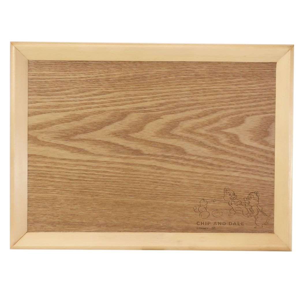 お盆 キャラクター チップ&デール 木製トレー ディズニー プレゼント 男の子 女の子 ギフト