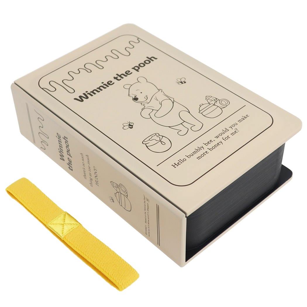 くまのプーさん ブック型ランチボックス ディズニー 弁当箱 キャラクター はちみつ プレゼント 男の子 女の子 ギフト