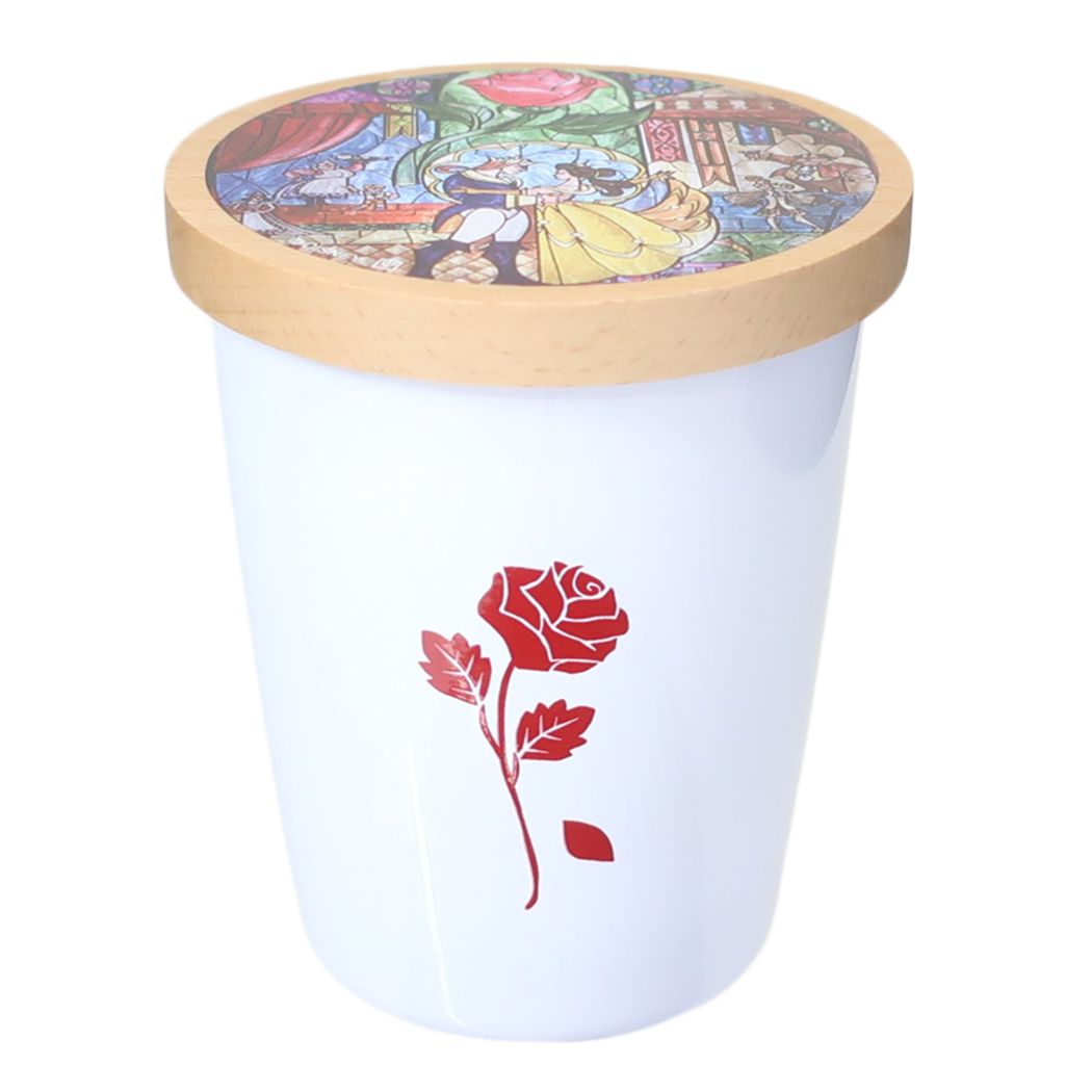 美女と野獣 蓋付き真空2WAYタンブラー280ml 保温保冷コップ ディズニープリンセス キャラクター