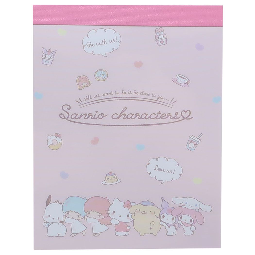 メモ帳 サンリオキャラクターズ ミニミニメモ サンリオミックスMX かまって!きゅん 新入学 サンリオ 山野紙業