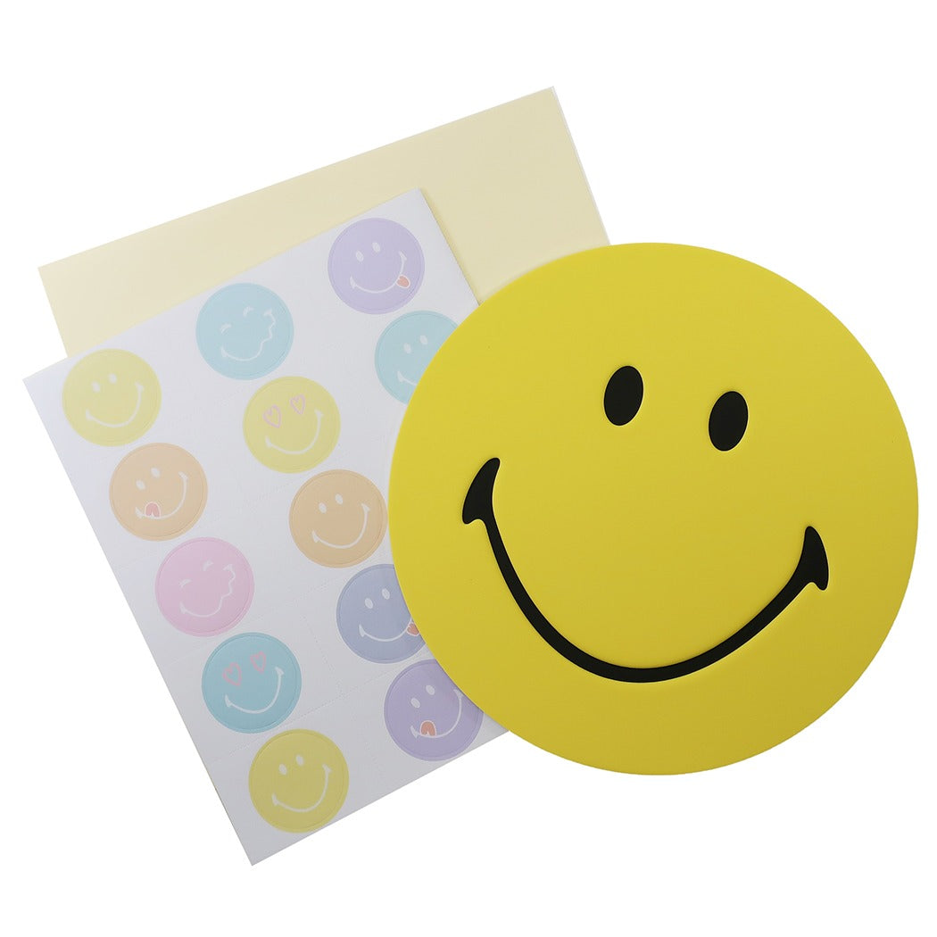 ぷくぷく 寄せ書き メッセージボード 色紙 スマイリーフェイスSmiley Face アクティブコーポレーション 卒業記念 思い出 雑貨 通販