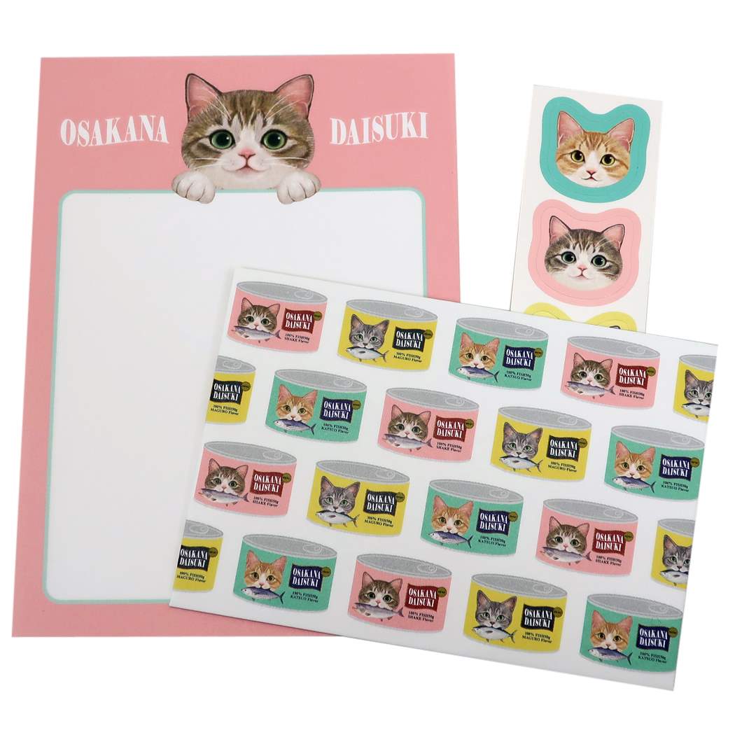 レターセット 可愛い ミニ レターセット フェリシモ猫部 手渡し手紙セット 267ホワイト ねこ アクティブコーポレーション ミニ封筒&ミニ便箋&シール かわいい 通販 メール便可