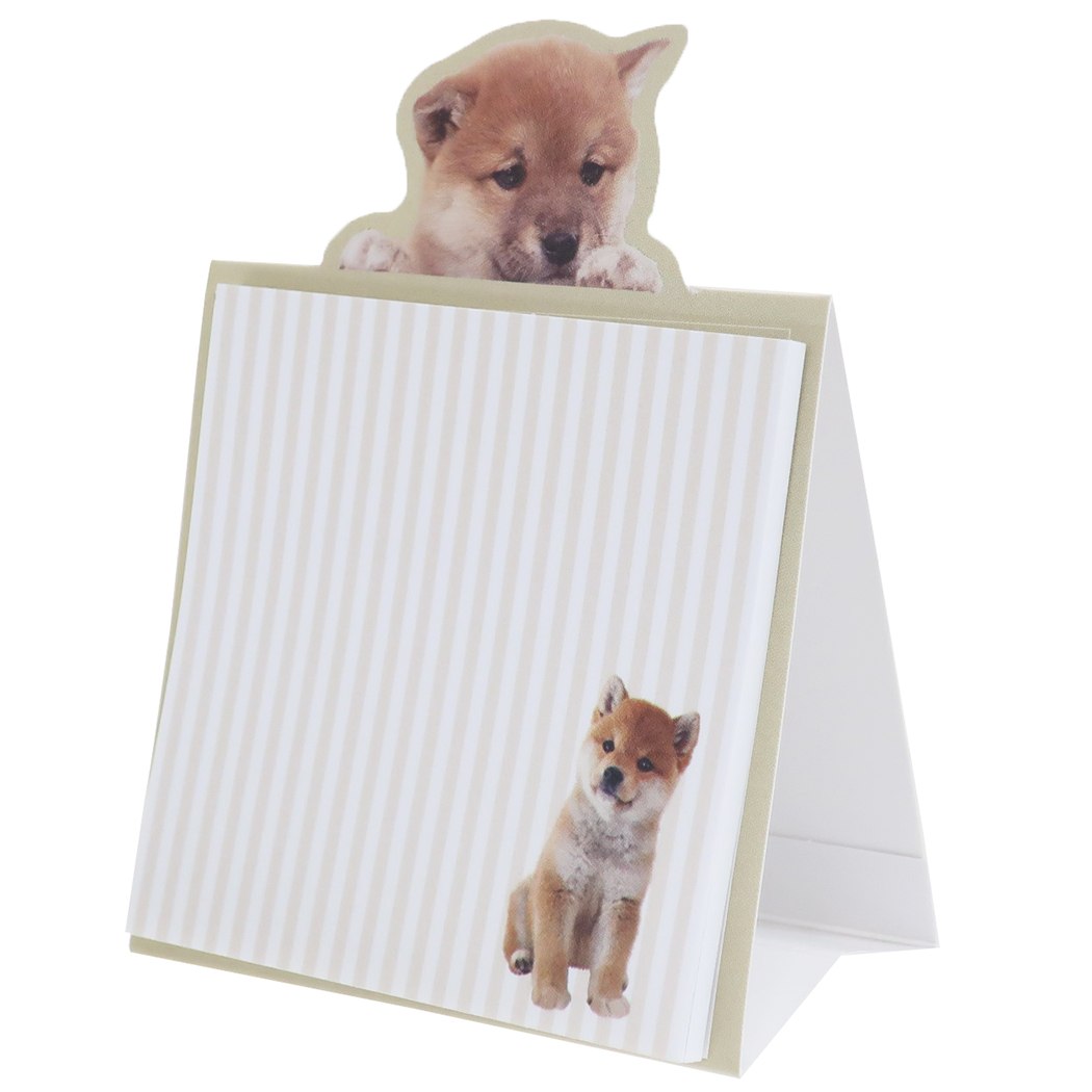 スタンド ふせん 柴犬 付箋 ATK-358 アクティブコーポレーション 事務用品 かわいい メール便可
