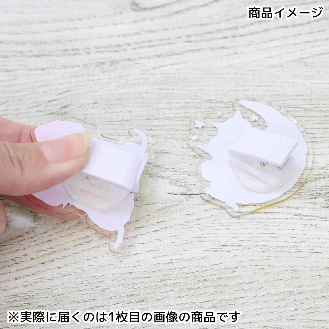 アクリルクリップ クリップ トコロコムギ いちご アクティブコーポレーション 事務用品 かわいい メール便可