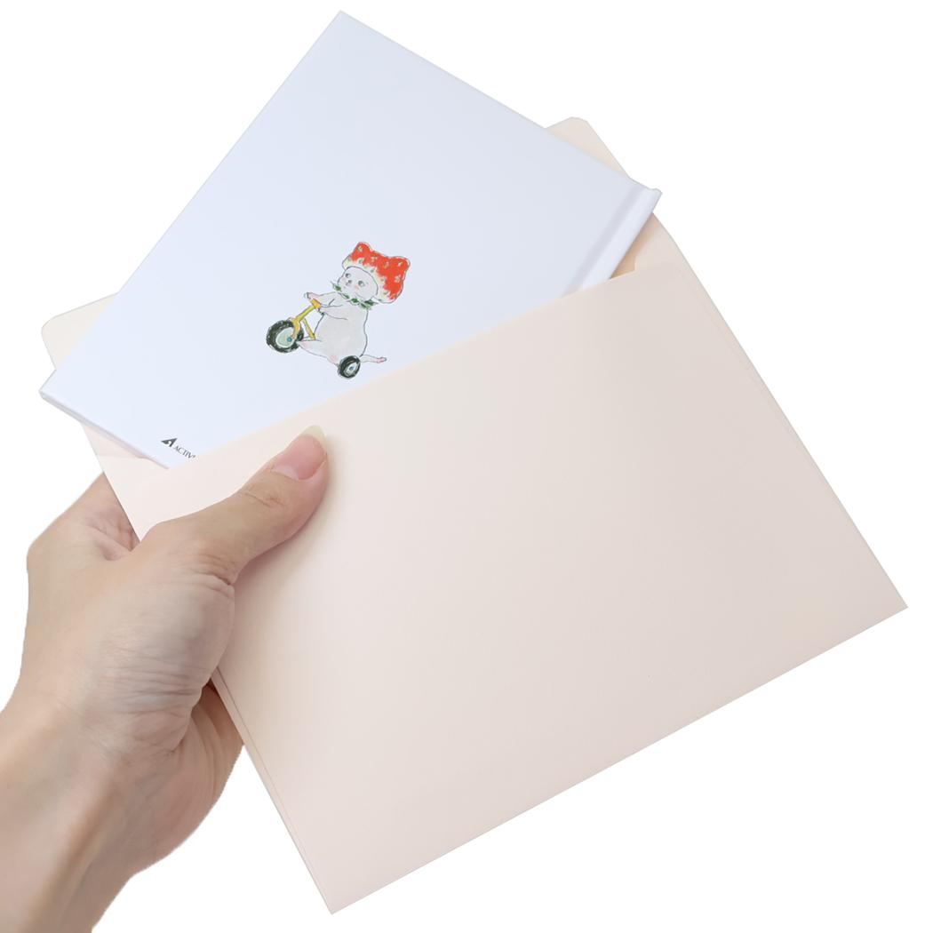 メッセージブック グリーティングカード トコロコムギ パッピーバースデー そばにいるにゃ アクティブコーポレーション お誕生日 メッセージ絵本 プレゼント 封筒付き メール便可