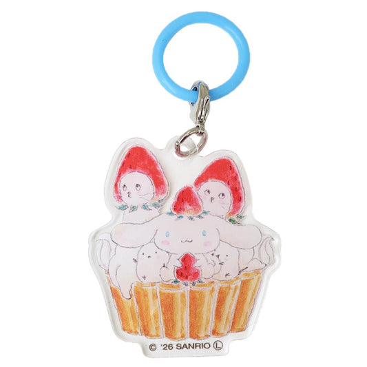 トコロコムギxサンリオキャラクターズ めじるしチャーム ジブンマーカー シナモロールといちごタルトにゃんこ Sanrio アクティブコーポレーション 目印 傘マーカー ボトルマーカー キャラクター グッズ メール便可 シネマコレクション