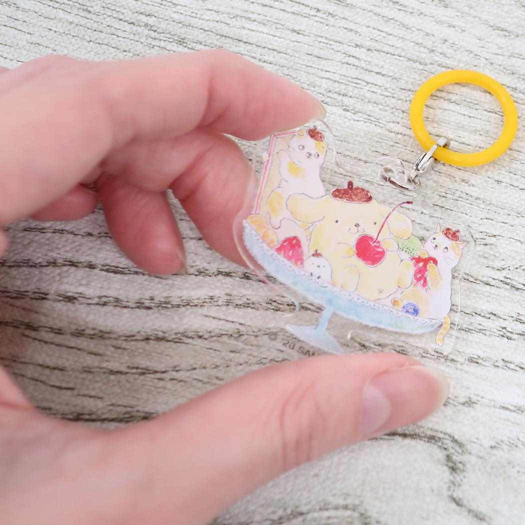 トコロコムギxサンリオキャラクターズ めじるしチャーム ジブンマーカー 気分はポムポムプリンアラモード Sanrio アクティブコーポレーション 目印 傘マーカー ボトルマーカー キャラクター グッズ メール便可 シネマコレクション
