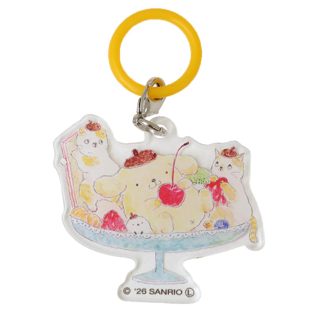 トコロコムギxサンリオキャラクターズ めじるしチャーム ジブンマーカー 気分はポムポムプリンアラモード Sanrio アクティブコーポレーション 目印 傘マーカー ボトルマーカー キャラクター グッズ メール便可 シネマコレクション