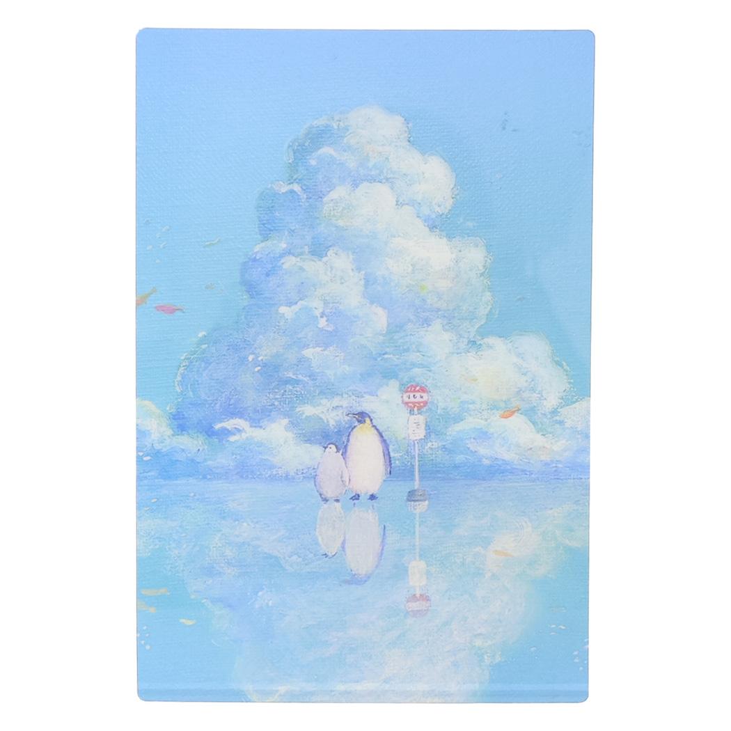 ながつかゆうか POSTCARD 夏柄クリアポストカード 1枚入り なつやすみ アクティブコーポレーション メッセージカード はがき グリーティングカード グッズ メール便可 シネマコレクション