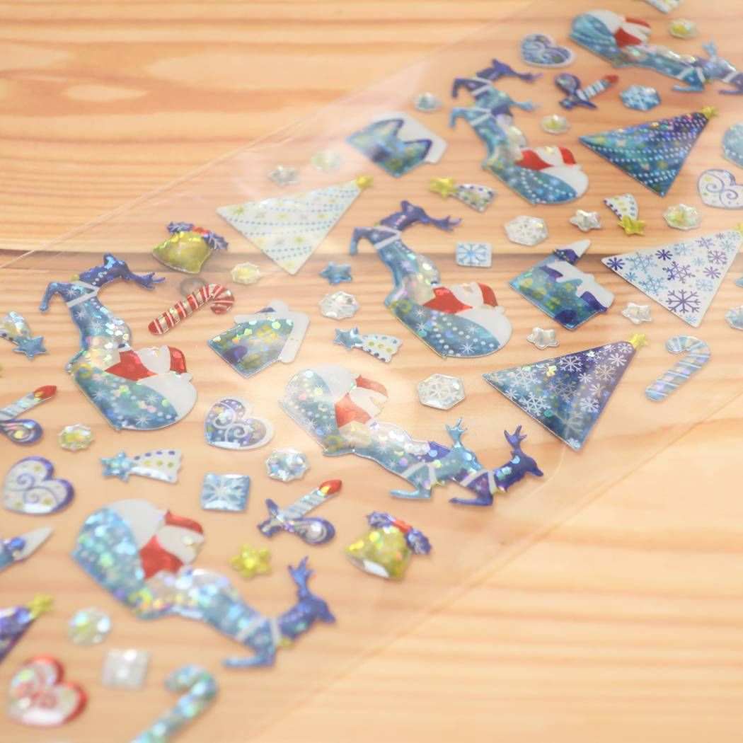 シールシート クリスマス ドロップシール 冬 アクティブコーポレーション
