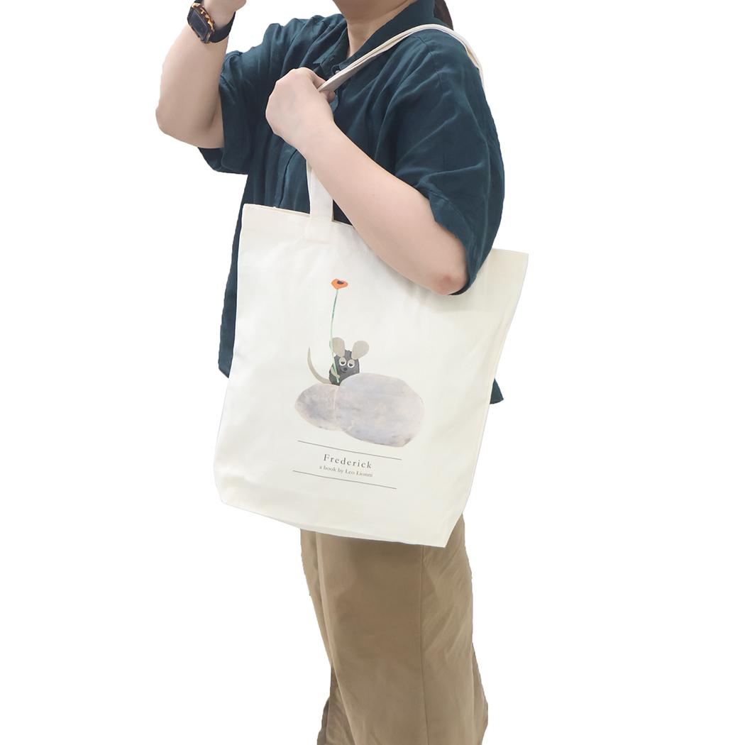 レオレオニ 手提げかばん 帆布トートバッグ L フレデリック Leo Lionni アンファンス