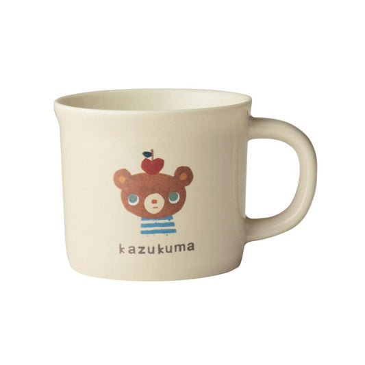かずくま マグカップ 磁器製 MAG 240ml りんご アイトー