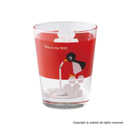 A Piece of CAKE ガラスコップ グラス 360ml ペンギン 環境整備 アイトー