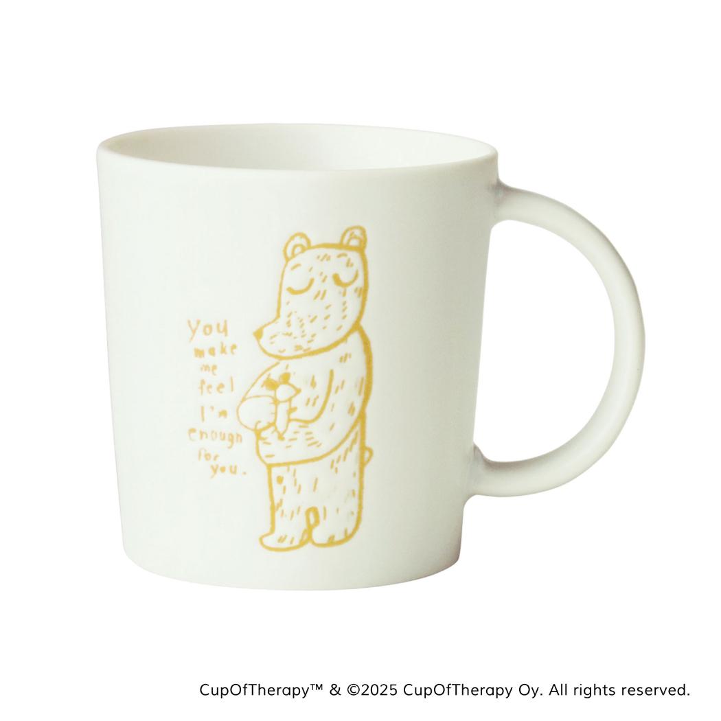 カップオブセラピー マグカップ 磁器製 MAG 330ml あなたを感じる アイトー