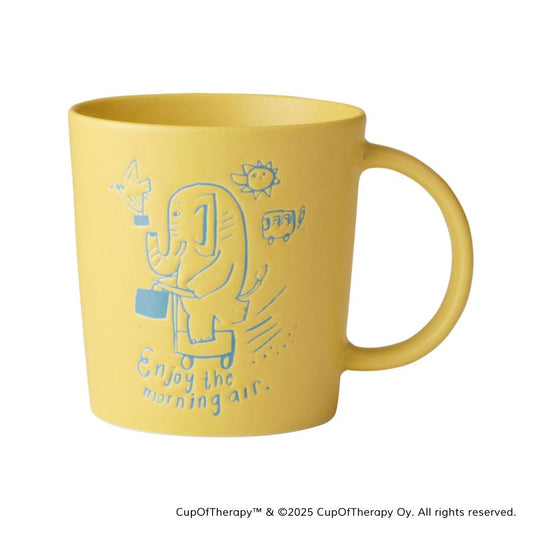 カップオブセラピー マグカップ 磁器製 MAG 330ml 朝の空気を楽しむ アイトー