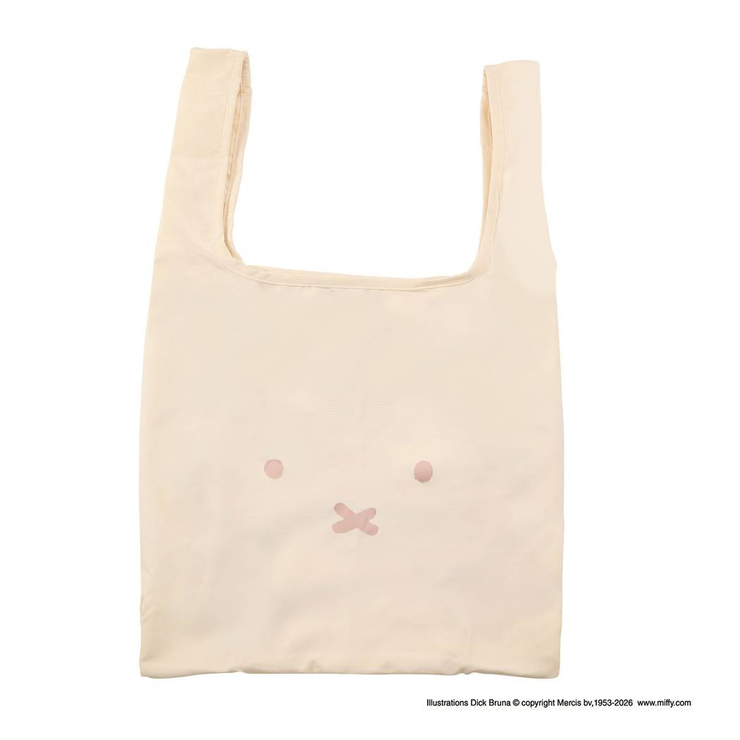 ミッフィー エコバッグ miffy 畳める エコバッグ カラビナ付 エコバック アイボリー ディックブルーナ BSS