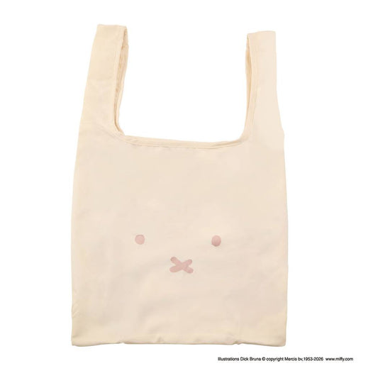 ミッフィー エコバッグ miffy 畳める エコバッグ カラビナ付 エコバック アイボリー ディックブルーナ BSS