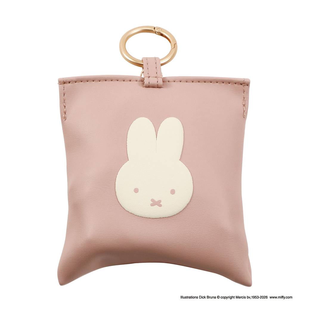 ミッフィー エコバッグ miffy 畳める エコバッグ カラビナ付 エコバック ピンク ディックブルーナ BSS