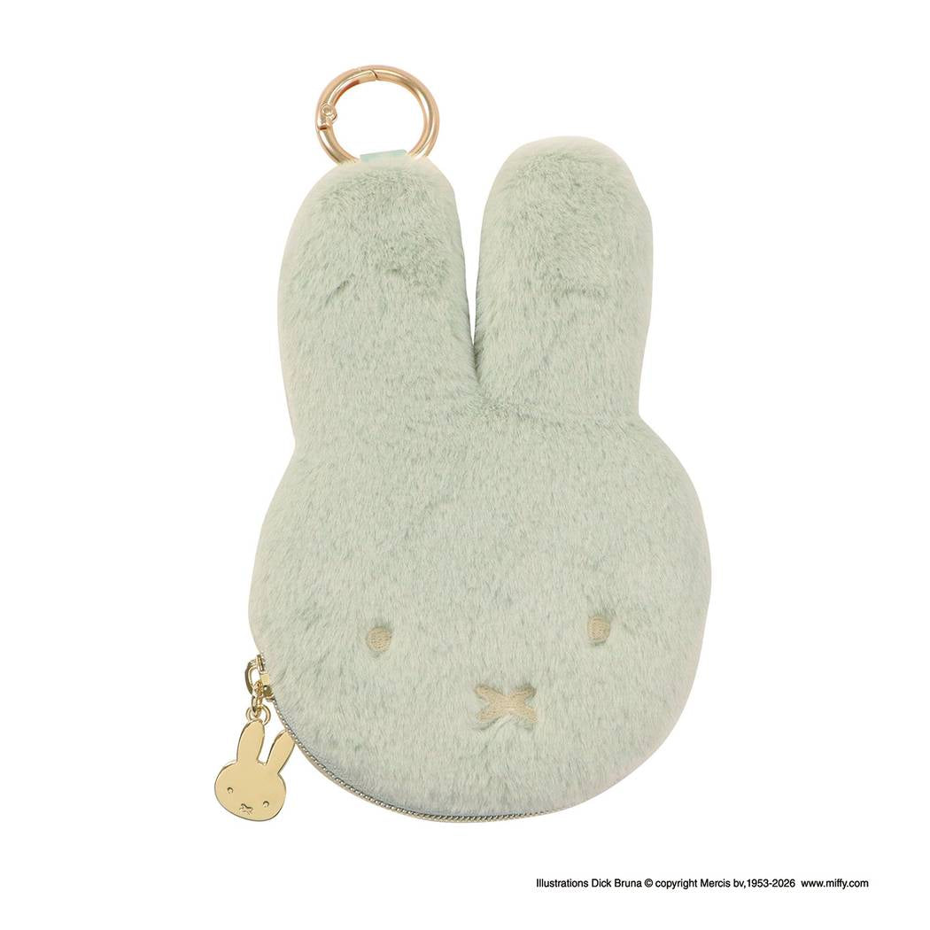 ミッフィー 小銭入れ miffy フェイスシリーズ コインケース グリーン ディックブルーナ BSS