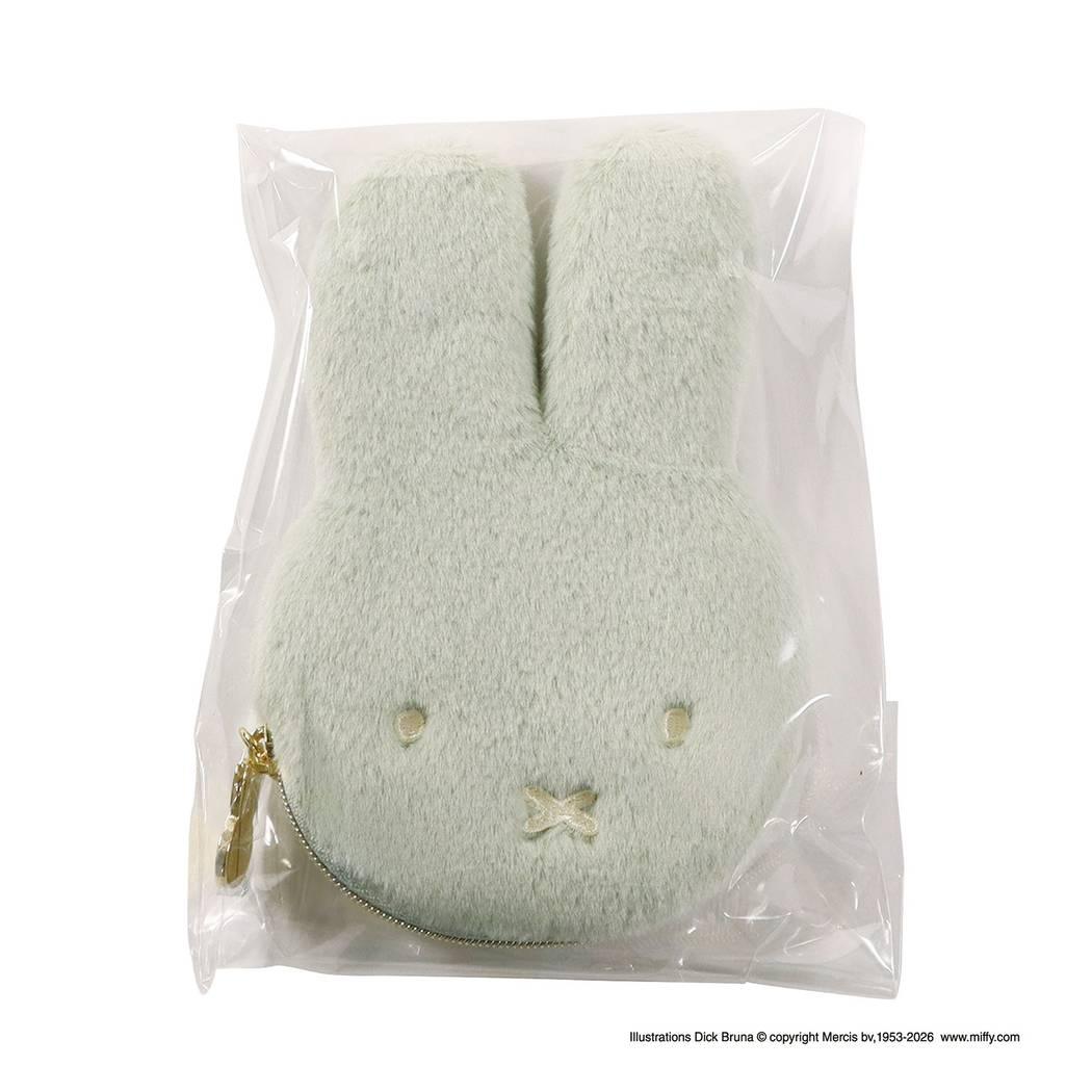 ミッフィー 小銭入れ miffy フェイスシリーズ コインケース グリーン ディックブルーナ BSS