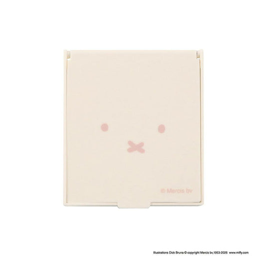 ミッフィー 手鏡 miffy フェイスシリーズ ミラー Sサイズ コンパクト 鏡 スタンド アイボリー ディックブルーナ BSS