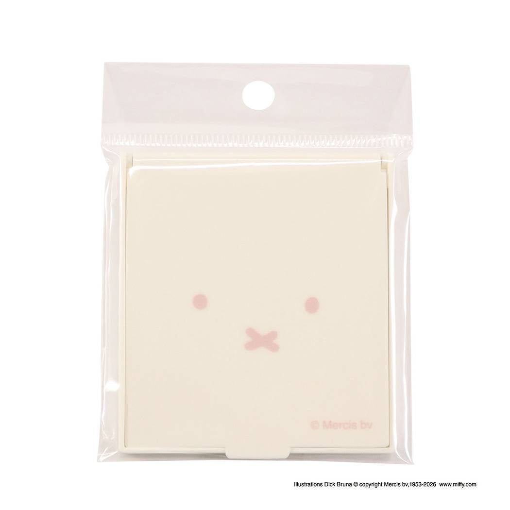 ミッフィー 手鏡 miffy フェイスシリーズ ミラー Sサイズ コンパクト 鏡 スタンド アイボリー ディックブルーナ BSS