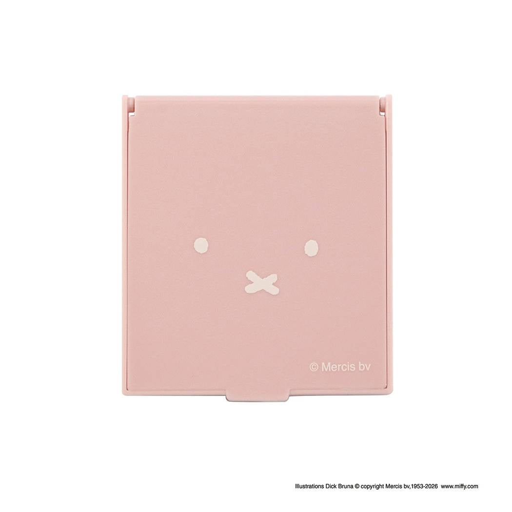 ミッフィー 手鏡 miffy フェイスシリーズ ミラー Sサイズ コンパクト 鏡 スタンド ピンク ディックブルーナ BSS