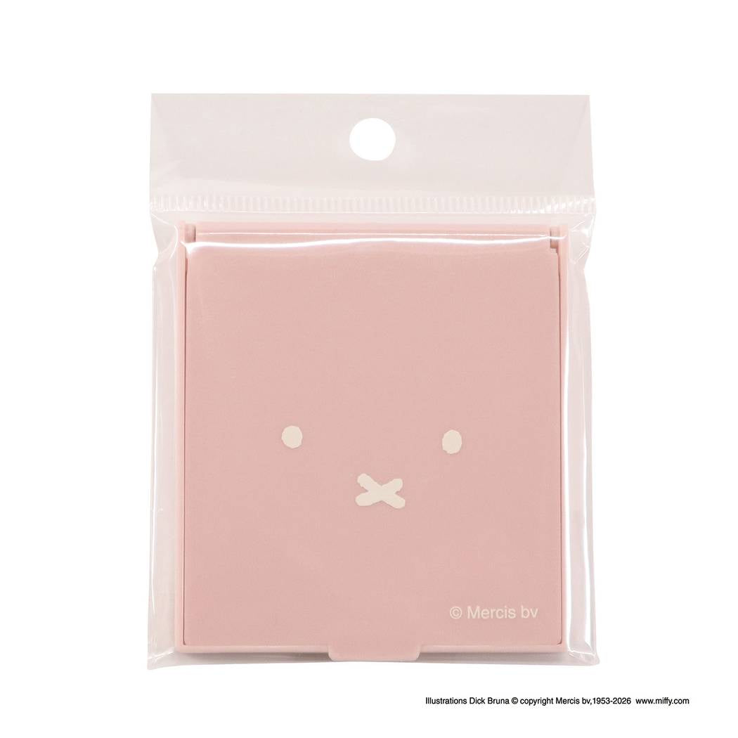 ミッフィー 手鏡 miffy フェイスシリーズ ミラー Sサイズ コンパクト 鏡 スタンド ピンク ディックブルーナ BSS