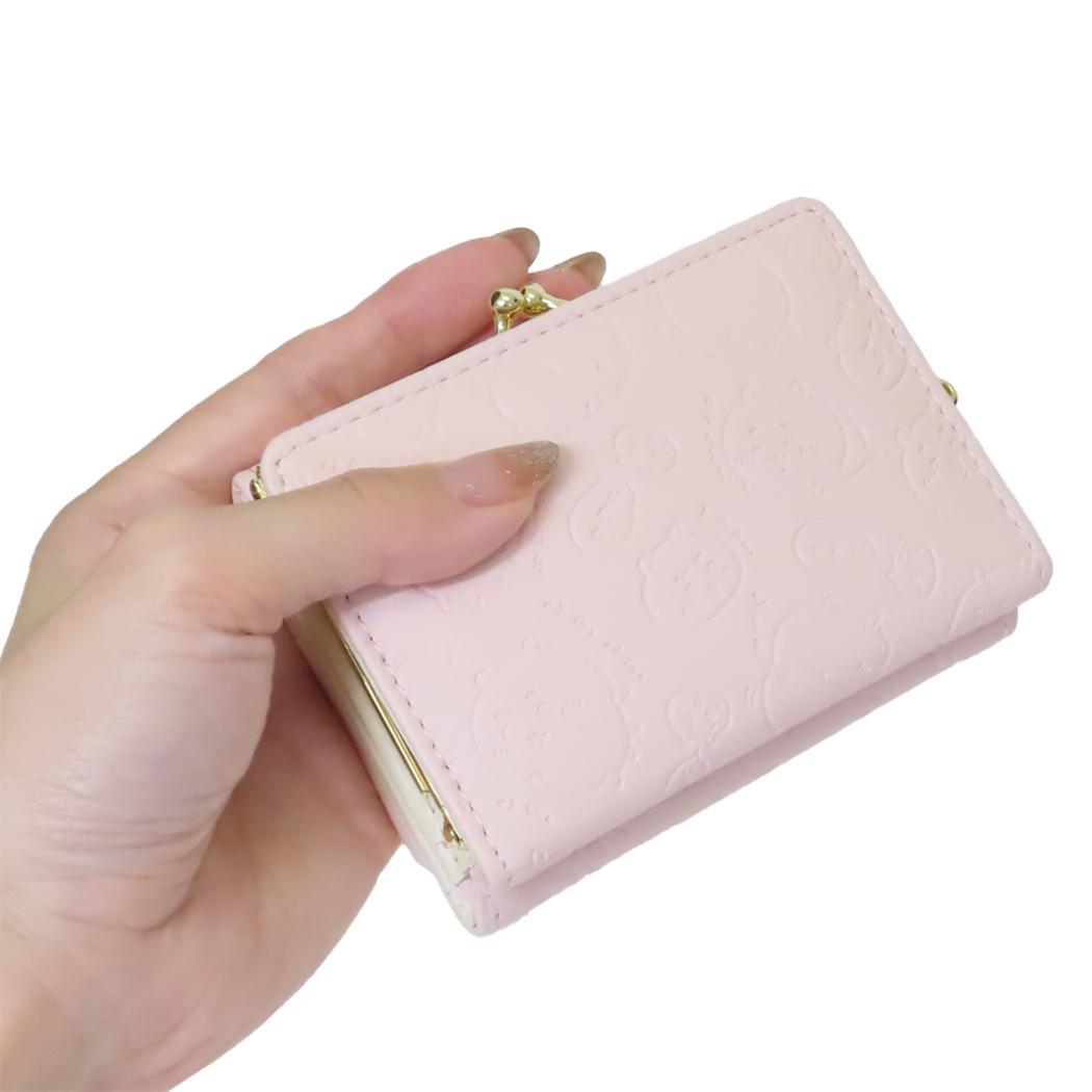 口金財布 レディース財布 ちいかわ ピンク アルディ プレゼント