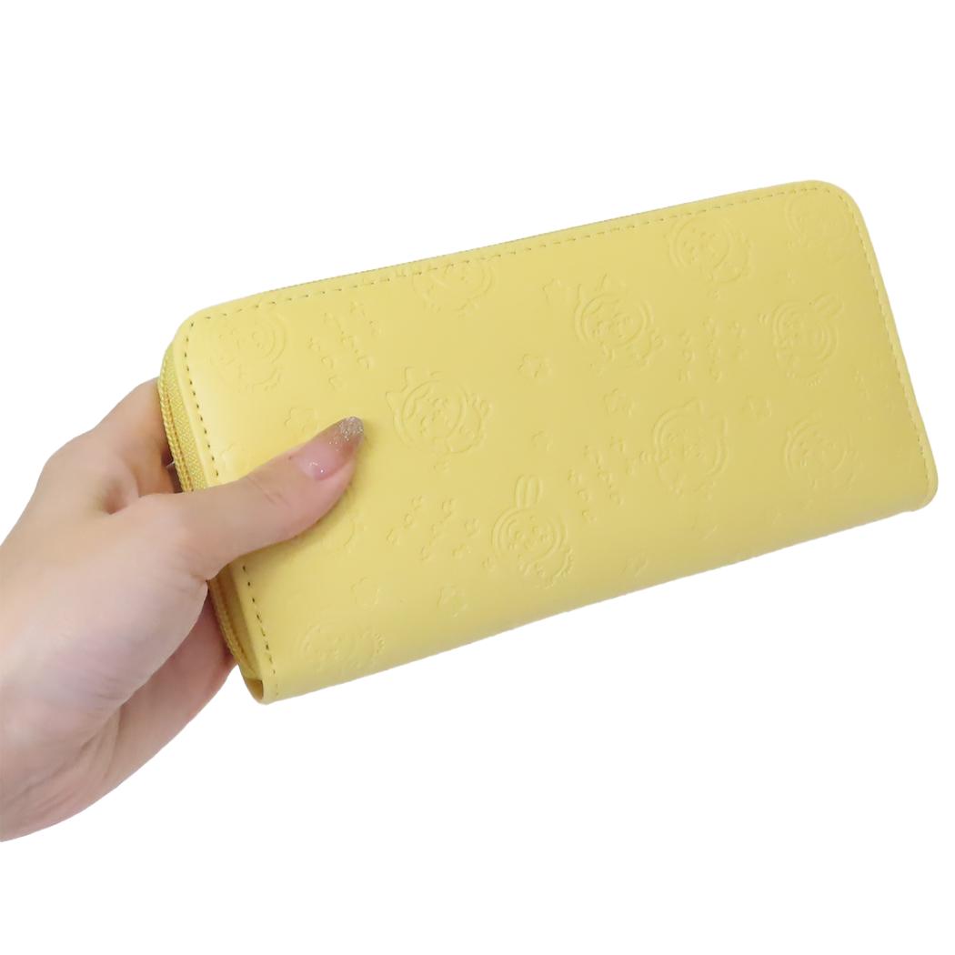 ラウンド長財布 レディース財布 ちいかわ うさぎ イエロー アルディ プレゼント