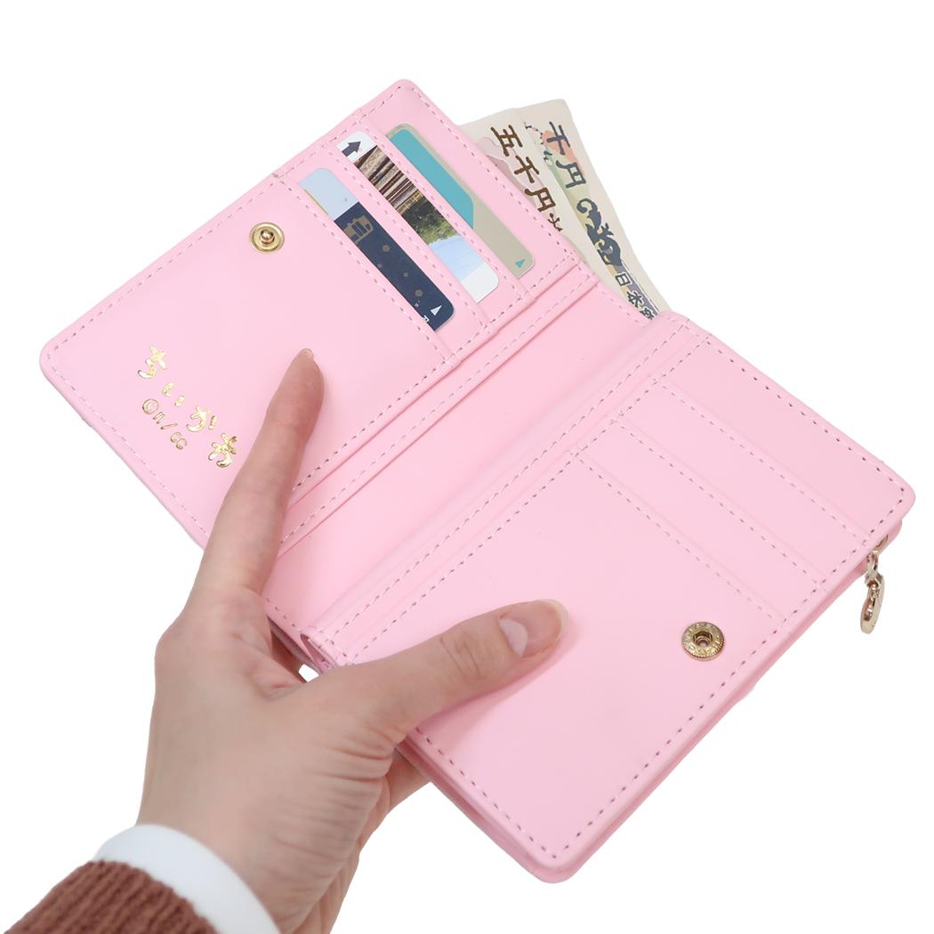 ちいかわ レディース財布 ファスナー財布 アルディ コンパクト財布 キャラクター グッズ シネマコレクション