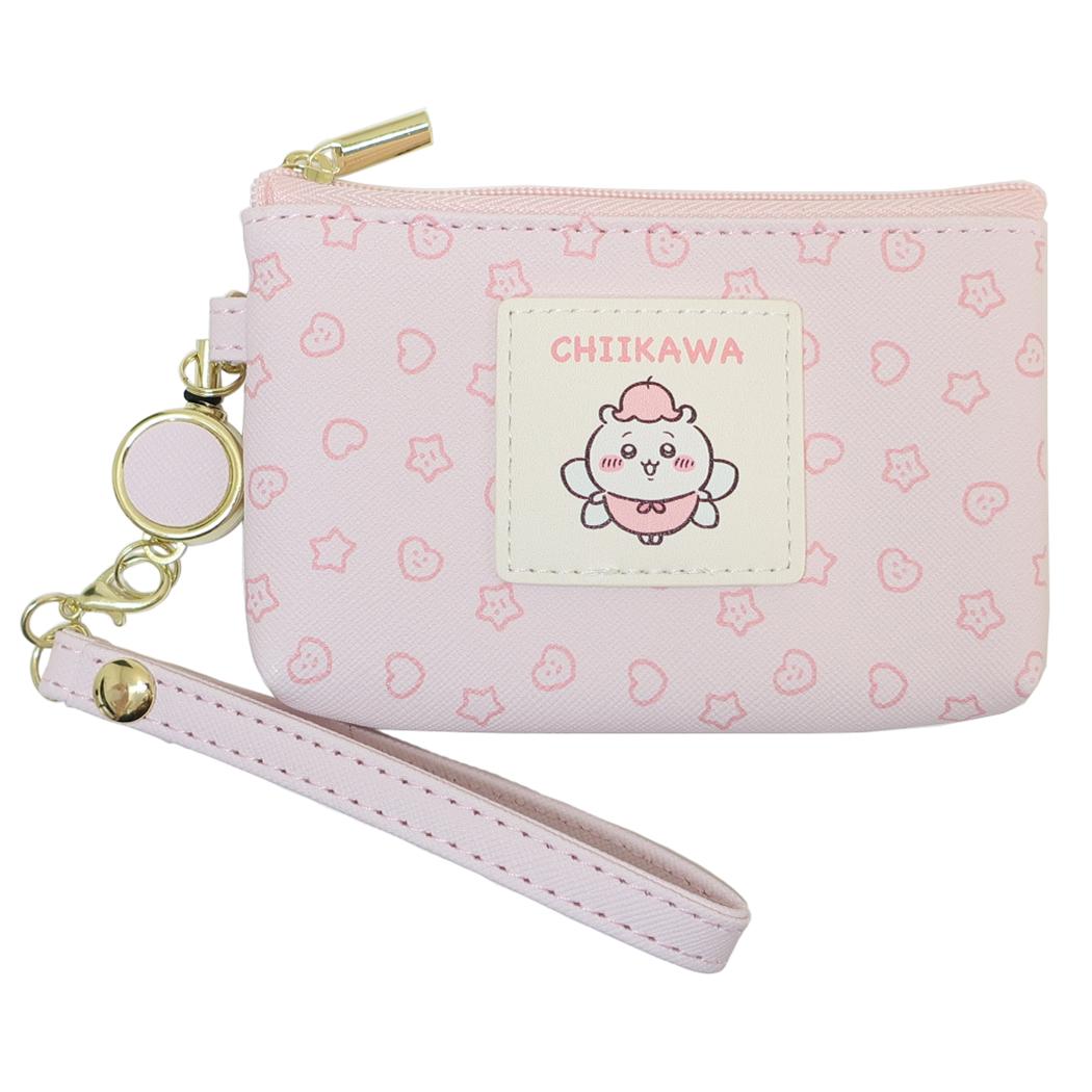 ちいかわ 小銭入れ＆定期入れ リール付きパス＆コインケース アルディ ICカードケース 小物入れ キャラクター グッズ メール便可 シネマコレクション