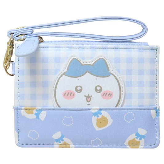 フラグメントケース パス＆コイン＆カードケース ちいかわ ひょっこり ハチワレ ブルー アルディ ICカードケース メール便可