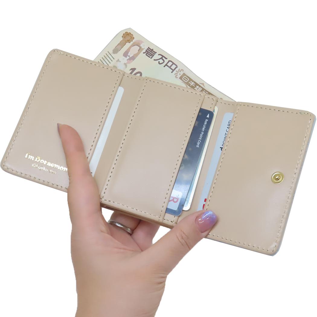 口金財布 レディース財布 アイムドラえもん サンリオ アルディ ミニ財布 三つ折り財布 アニメ