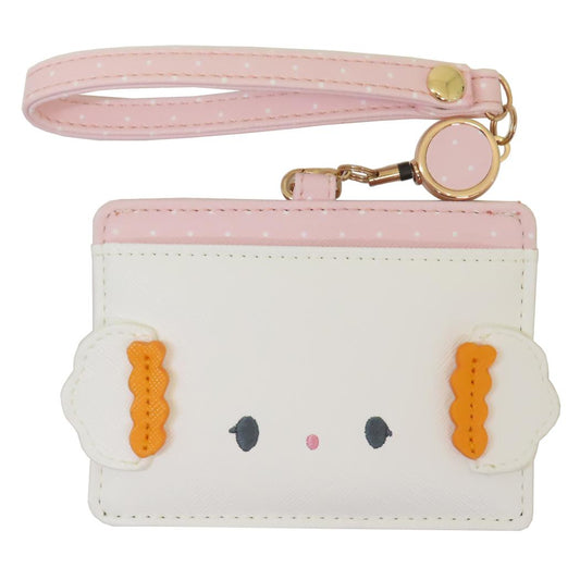リール付きパスケース 定期入れ こぎみゅん サンリオ アルディ ICカードケース メール便可