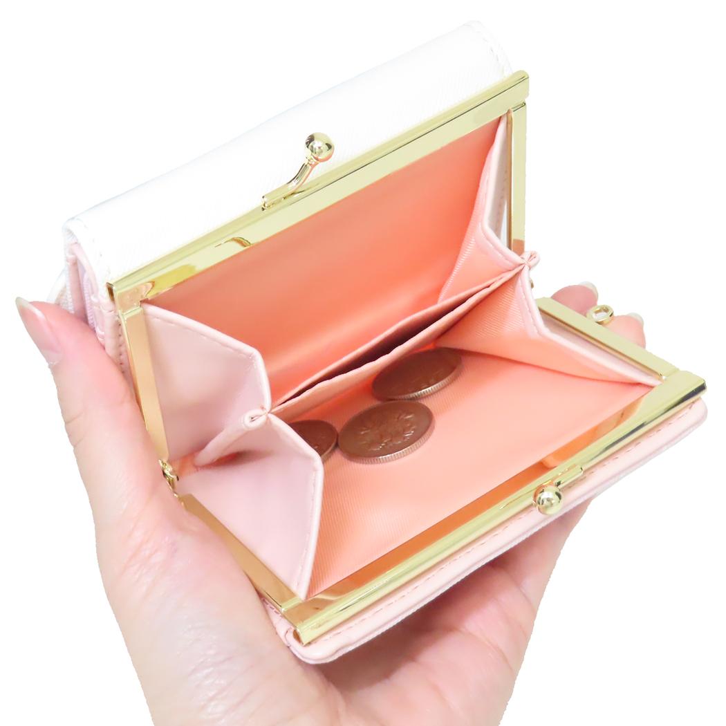 口金財布 ミニウォレット こぎみゅん サンリオ アルディ レディース ミニ財布
