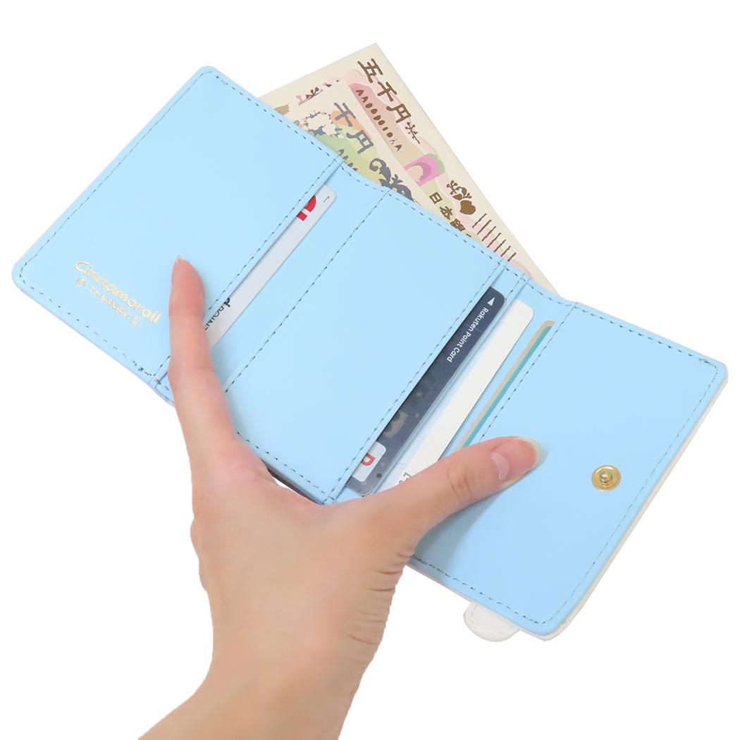 口金財布 ミニウォレット シナモロール サンリオ アルディ レディース ミニ財布