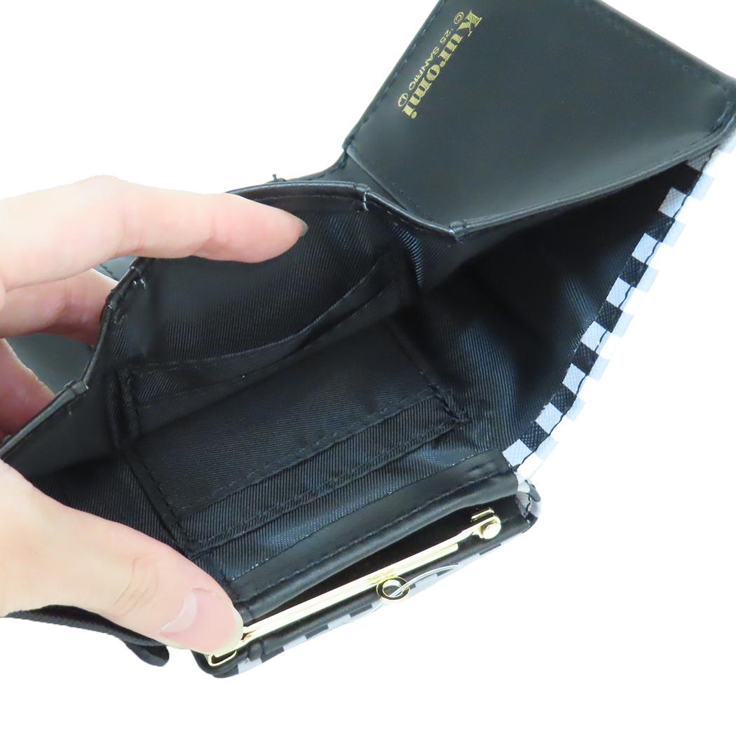 口金財布 ミニウォレット クロミ サンリオ アルディ レディース ミニ財布