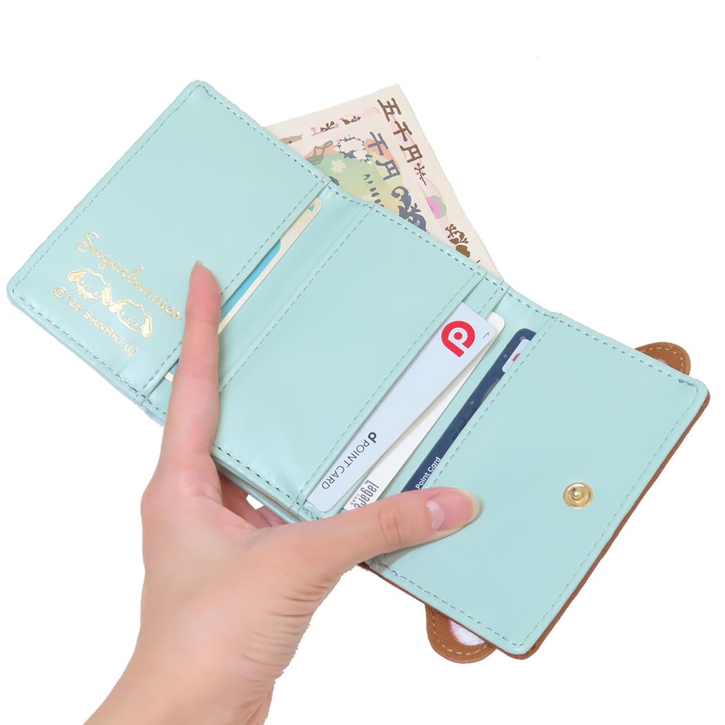 口金財布 ミニウォレット シュガーバニーズ くろうさ サンリオ アルディ レディース ミニ財布
