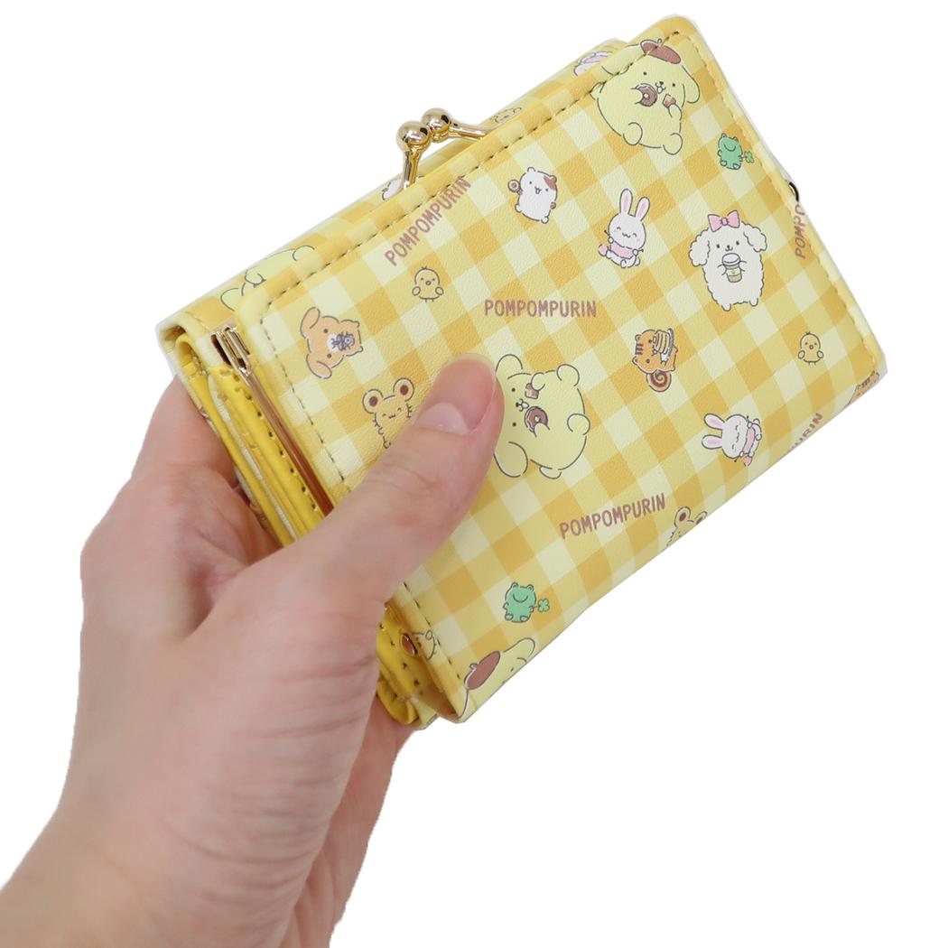 口金財布 ミニウォレット ポムポムプリン サンリオ アルディ コンパクト財布