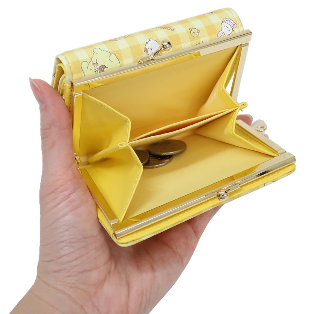 口金財布 ミニウォレット ポムポムプリン サンリオ アルディ コンパクト財布