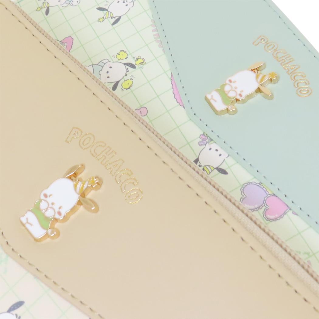 ラウンド長財布 レディース長財布 ポチャッコ サンリオ アルディ 札入れ ロングウォレット かわいい