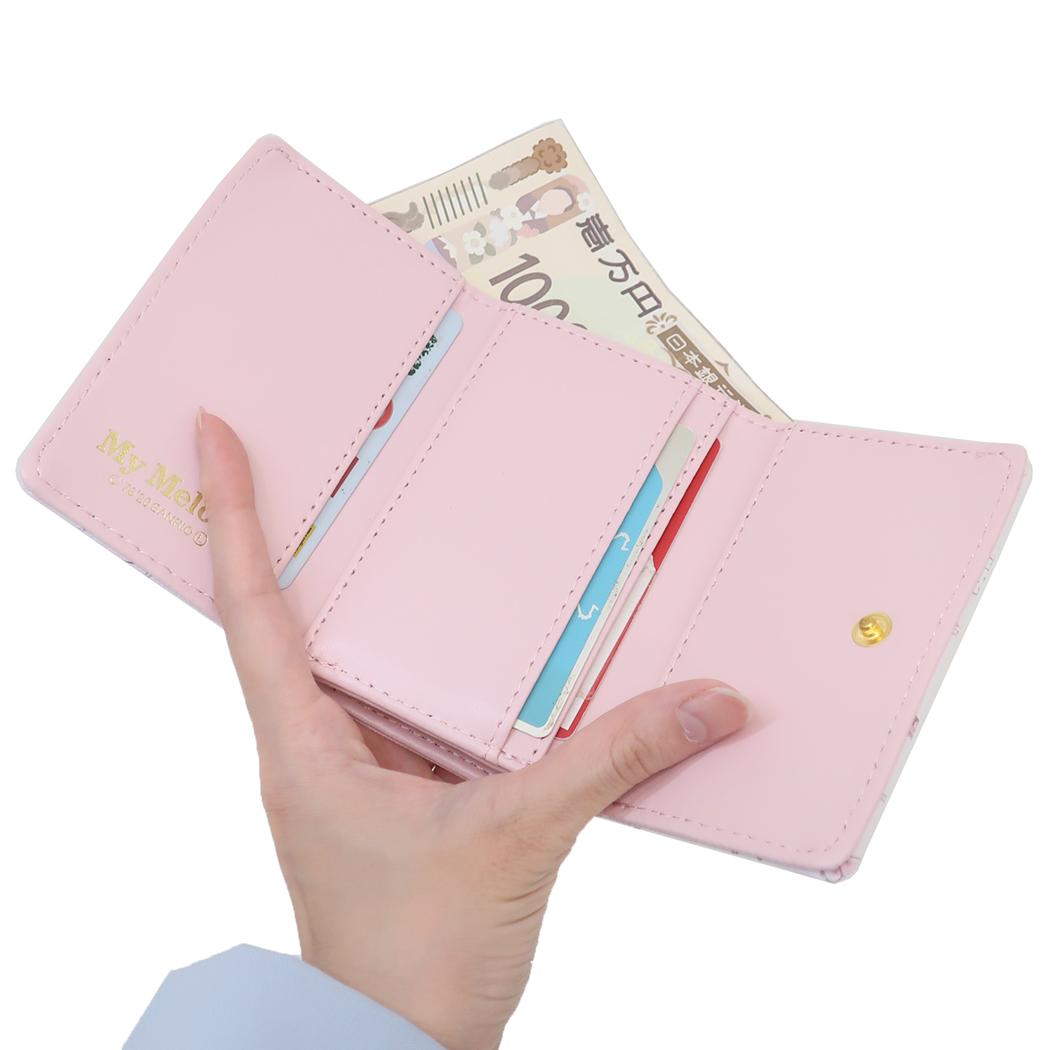 ミニ口金財布 三つ折り レディース財布 マイメロディ サンリオ アルディ ミニ財布 ミニウォレット プレゼント ギフト
