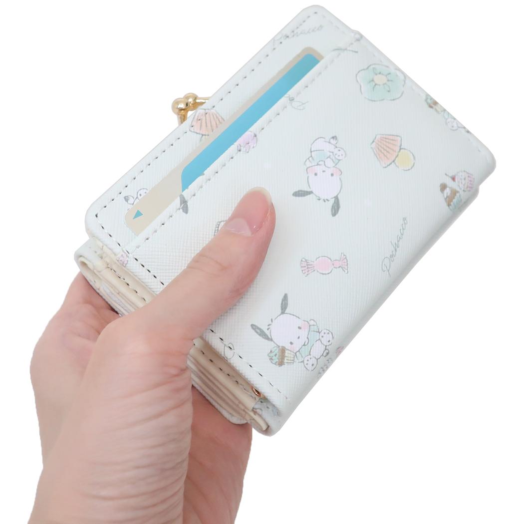 ミニ口金財布 三つ折り レディース財布 ポチャッコ サンリオ アルディ ミニ財布 ミニウォレット プレゼント ギフト