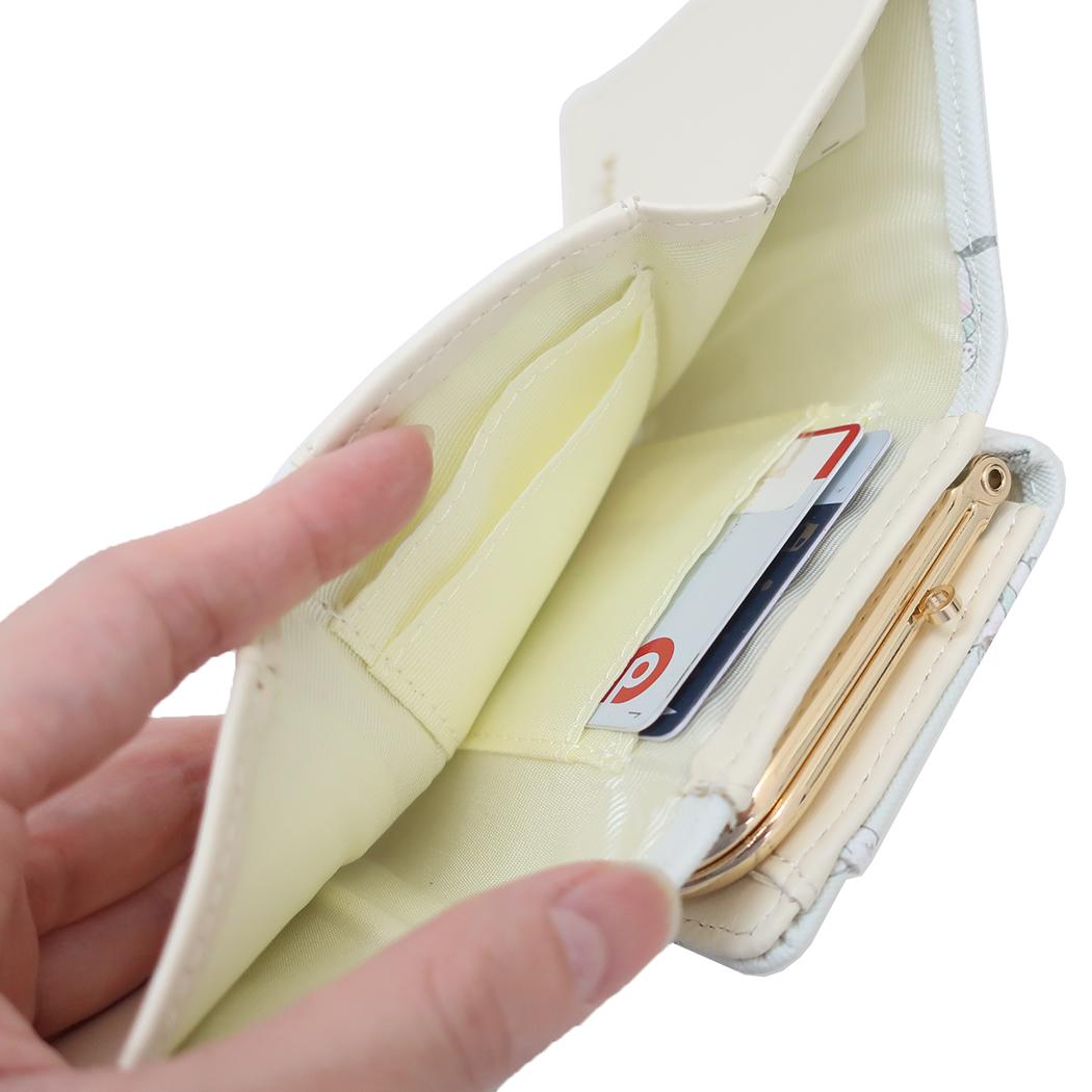 ミニ口金財布 三つ折り レディース財布 ポチャッコ サンリオ アルディ ミニ財布 ミニウォレット プレゼント ギフト