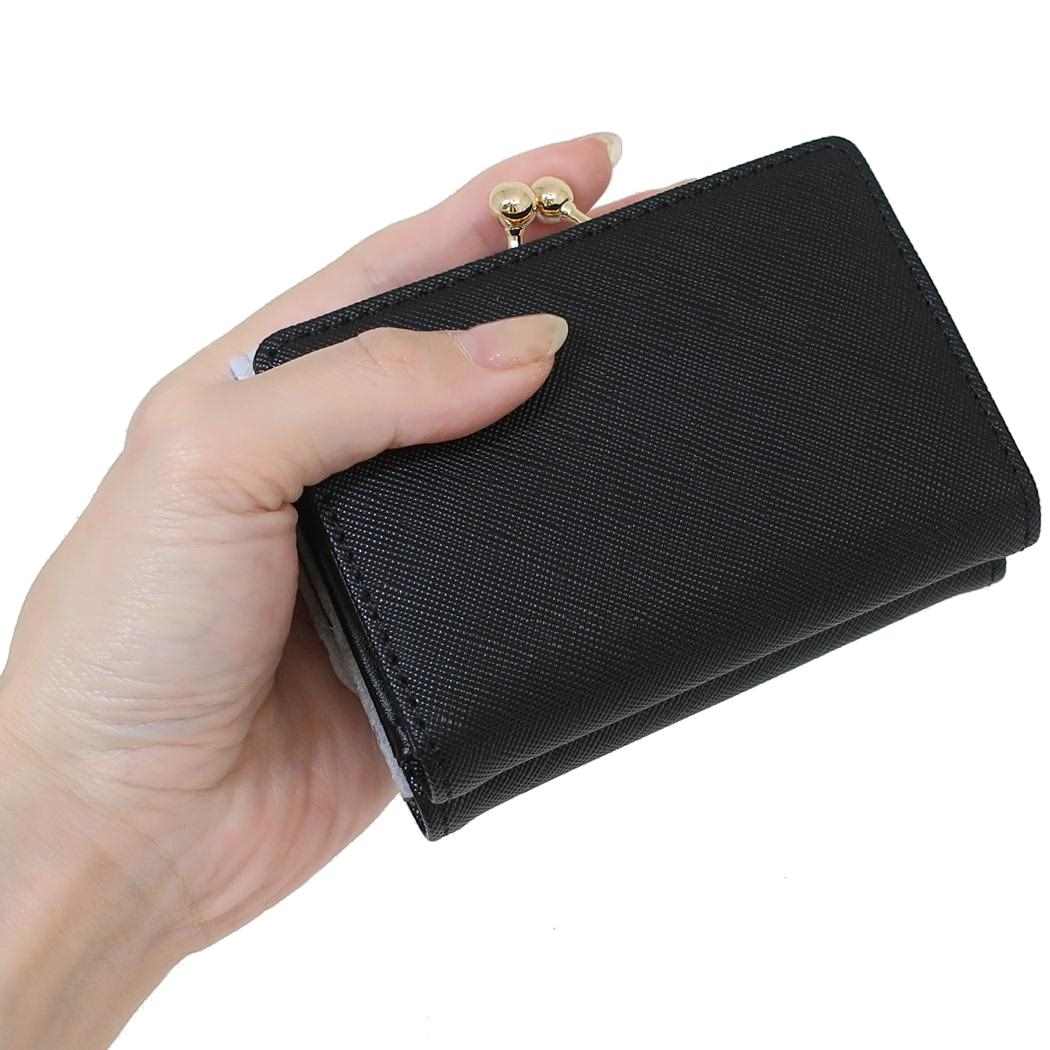 ミニ口金財布 コンパクト財布 クロミ サンリオ アルディ 三つ折り財布