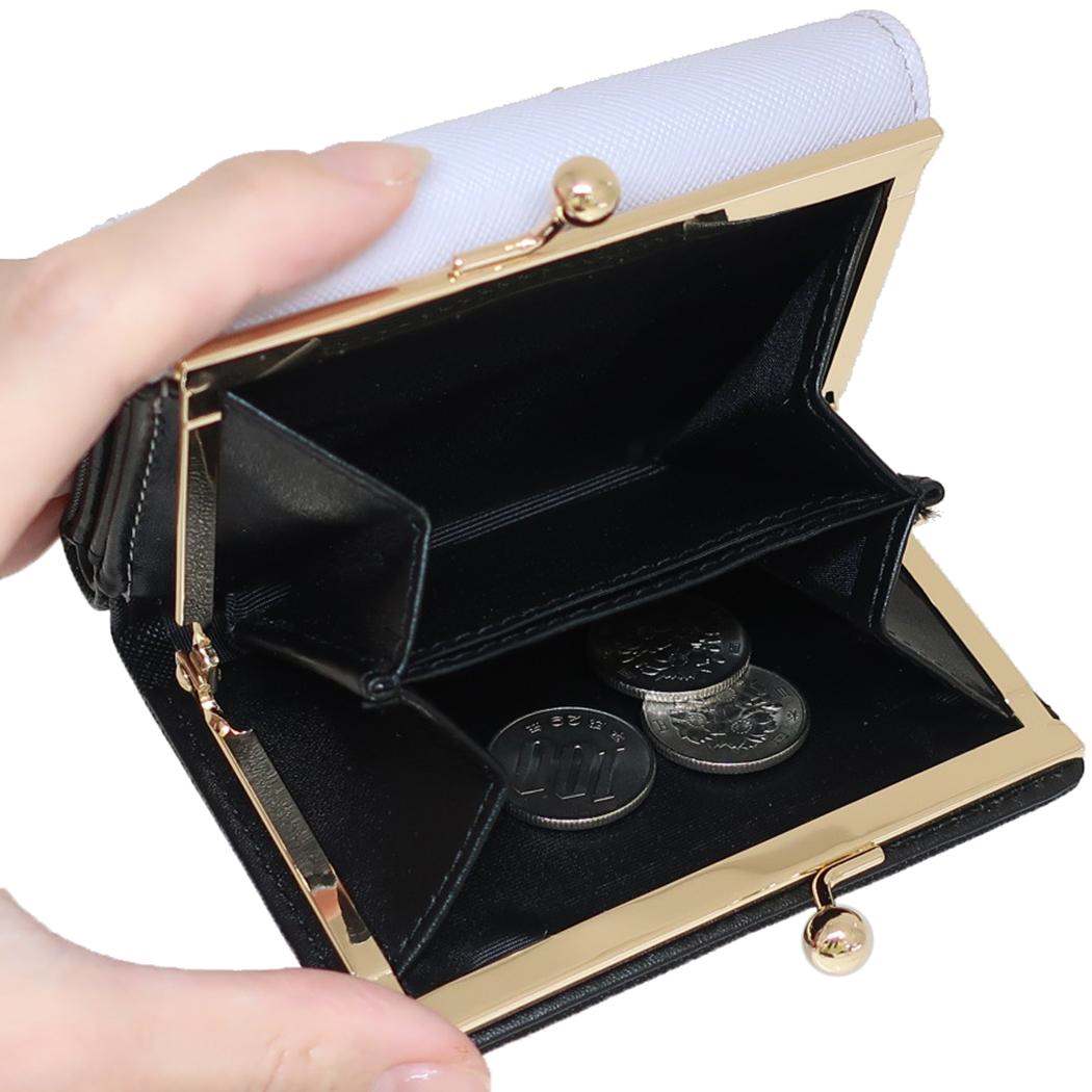 ミニ口金財布 コンパクト財布 クロミ サンリオ アルディ 三つ折り財布