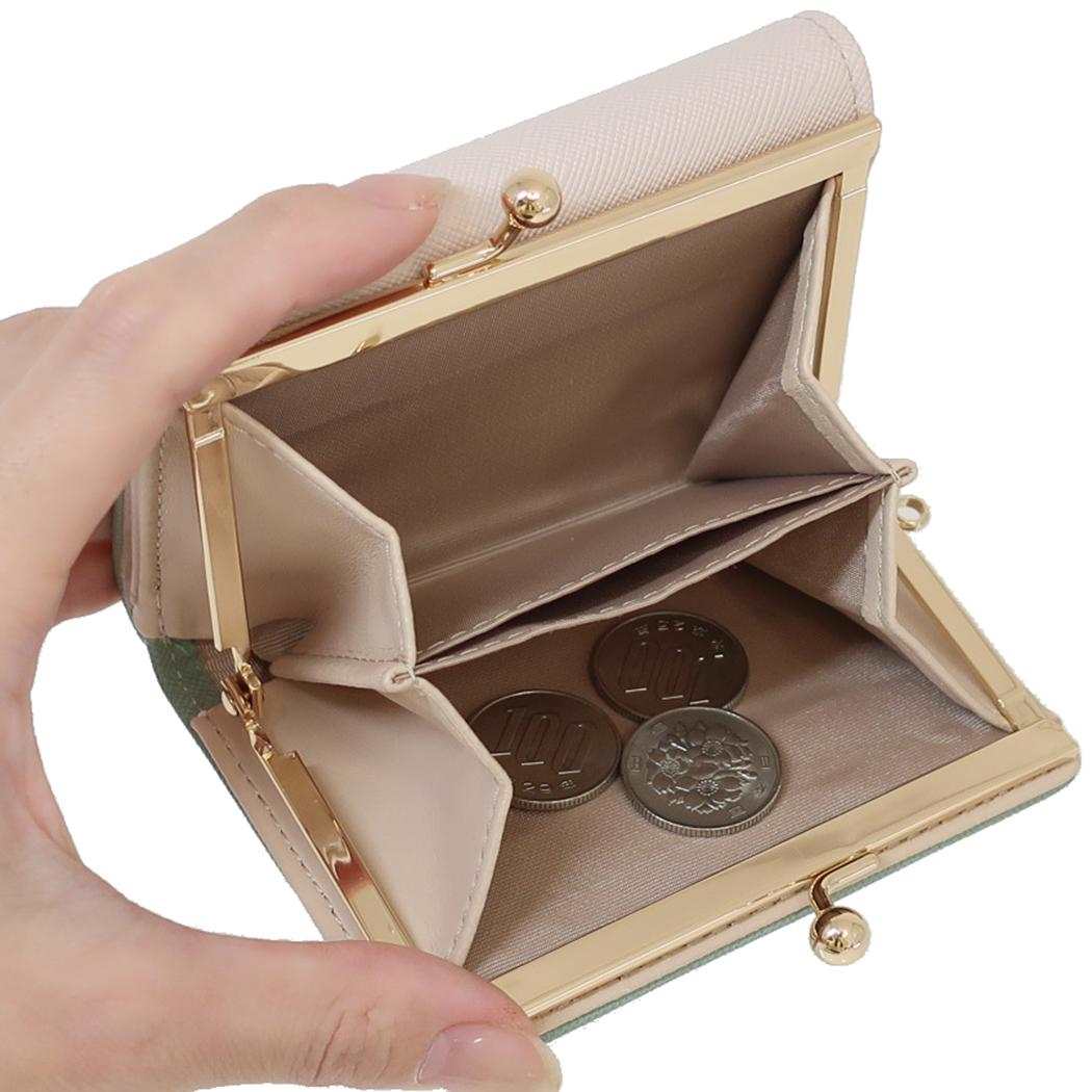 ミニ口金財布 コンパクト財布 ポチャッコ サンリオ アルディ 三つ折り財布