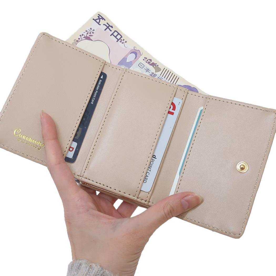 口金財布 三つ折り ミニウォレット ポチャッコ サンリオ アルディ レディース ミニ財布 プレゼント ギフト